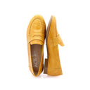 ACTE II - Mocassins en cuir - Jaune