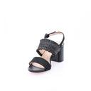 ALBANO - Sandales à talon moyen - Noir