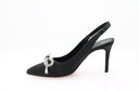 ALBANO - Escarpins Slingback - Noir