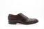 Chaussures richelieu brunes pour homme en cuir lisse Antonio Maurizi avec lacets élégants et finition haut de gamme