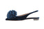 AQUAZZURA - Couturier Sling - Bleu nuit