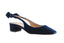 AQUAZZURA - Very Bow Tie Sling - Bleu Nuit