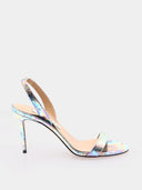 So Nude 85 Sandal - Multichrome Rose/Bleu/Vert