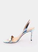 So Nude 85 Sandal - Multichrome Rose/Bleu/Vert