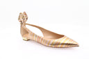 AQUAZZURA - Bow Tie Ballerina- Bronze