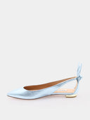 Bow Tie Ballerina - Bleu Pailleté