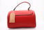 Sac à main "tube" - Rouge
