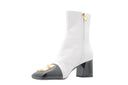 BALMAIN -  Edna Ankle Boots - Blanc