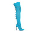 CASADEI® - Bottes en dentelle  - Bleu