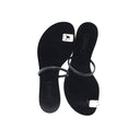 CASADEI® - Mules plates avec strass - Noir