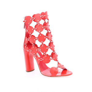 CASADEI® - Sandales en cuir verni à talons hauts - Rouge