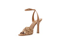Sandalen met hak - Bruin