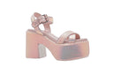 CASADEI - Mermaid Telato Talon 7cm - Rose / Rosegold