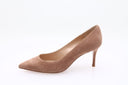 Suede Pumps - Praline