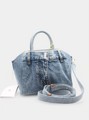 Antigona Lock Mini Boyfriend - Denim