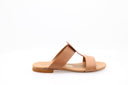 LEA RIVIERA - Mules en cuir - Beige