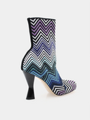 Gea Boot Chevron Wave - Blue and Purple