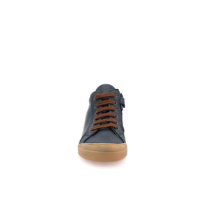 NATURINO - Baskets montantes Garçon en cuir à lacets - Lovan Zip