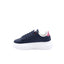 U.S. POLO ASSN. - Baskets en cuir écologique pour Filles Helis - Bleu et rose