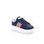 U.S. POLO ASSN. - Baskets en cuir écologique pour Filles Helis - Bleu et rose