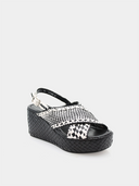 Ankara Sandale - Noir/Blanc