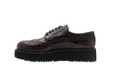 PRADA - Derby Brogue - Bordeaux