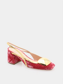 Cavalla Sling Velvet - Magenta