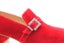 STUART WEITZMAN - Crystal Geo Buckle - Rood